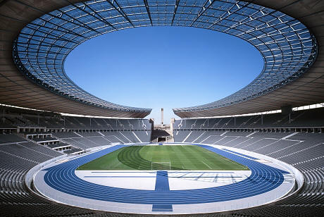 Olympiastadion - Innenansicht